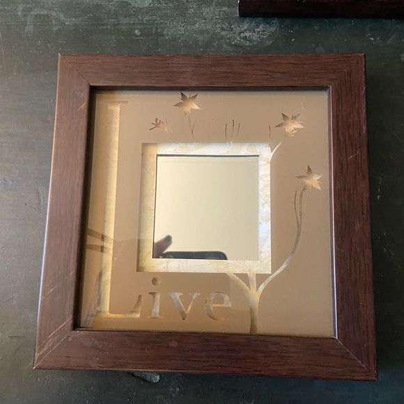 Live Laugh Love Mirrored artwork - Picture 2 of 7